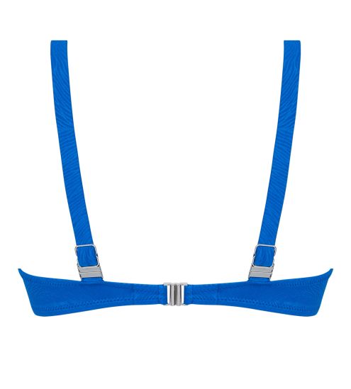 Haut de maillot de bain triangle La Muse des Vagues Bleu Cobalt