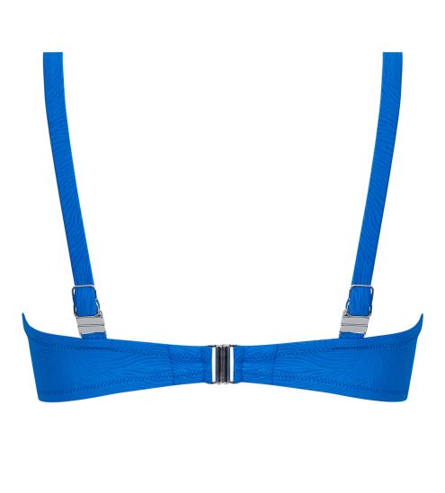 Haut de maillot de bain corbeille Fit La Muse des Vagues Bleu Cobalt