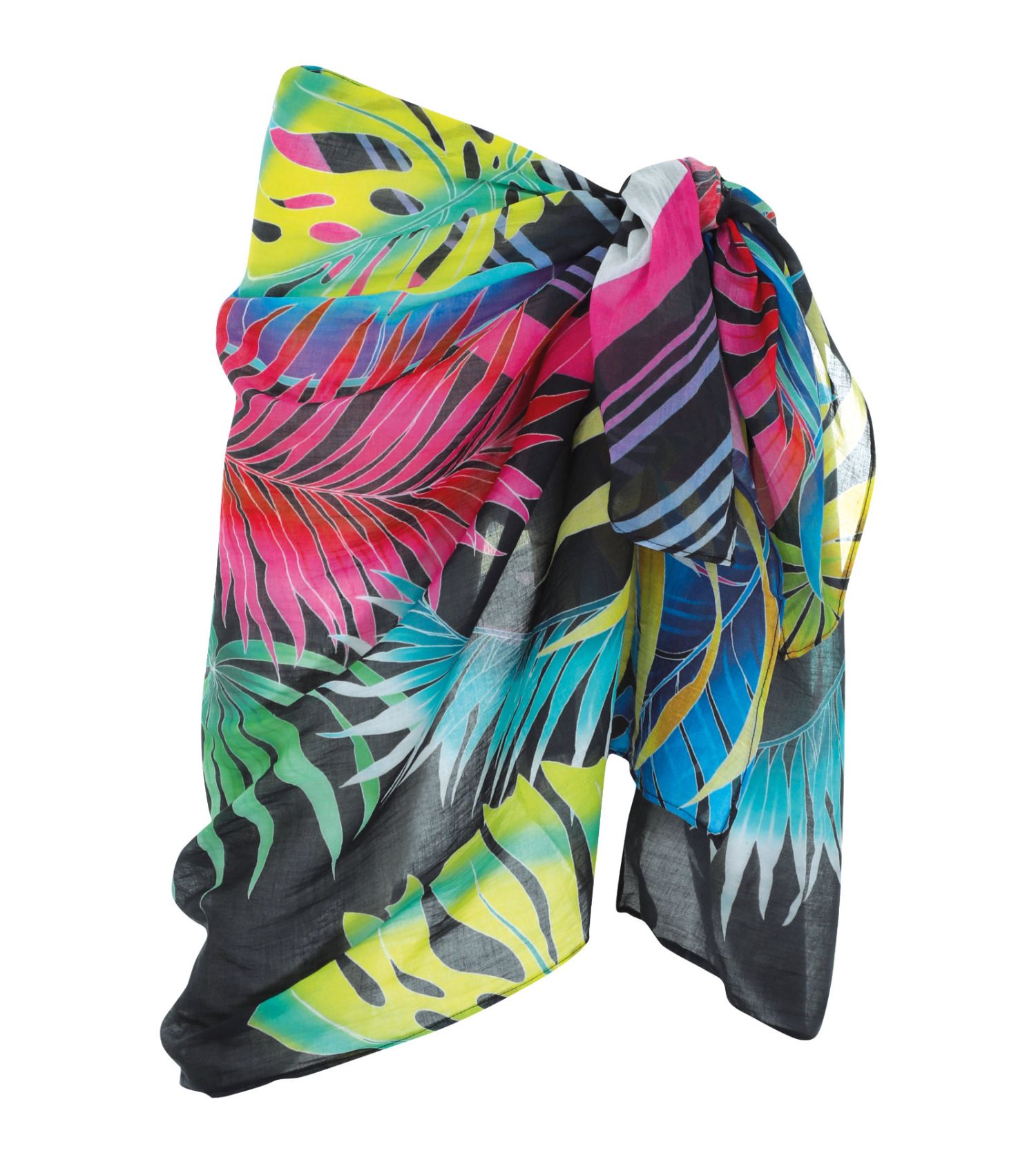 Paréo Long Rasurel Modèle Vallauris - Imprimé Coloré En Coton, Taille Unique, Neuf Avec étiquettes