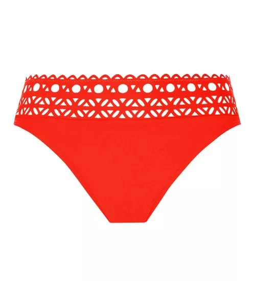 Slip de bain AJOURAGE COUTURE Orange Couture