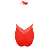Maillot de bain nageur séduction AJOURAGE COUTURE Orange Couture