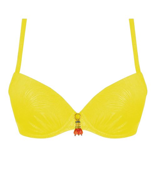 Haut de maillot de bain La Muse des Vagues Jaune