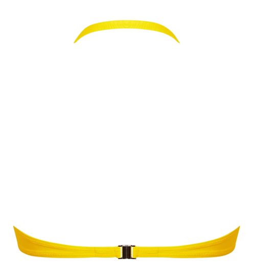 Haut de maillot de bain bandeau La Muse des Vagues Jaune
