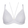 Soutien gorge dentelle blanc crush d'été