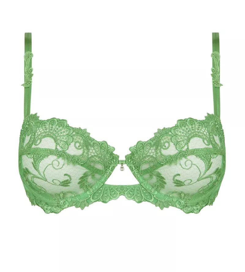 Soutien gorge corbeille Dressing Floral Emeraude