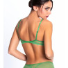 Soutien-gorge coques Dressing Floral Emeraude