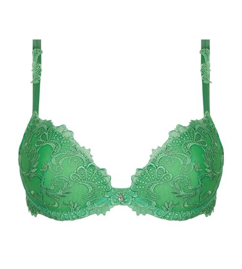 Soutien-gorge coques Dressing Floral Emeraude