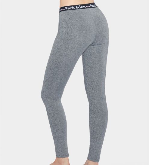 Legging for gray woman chiné