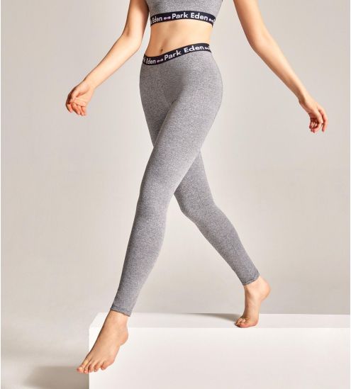 Legging for gray woman chiné