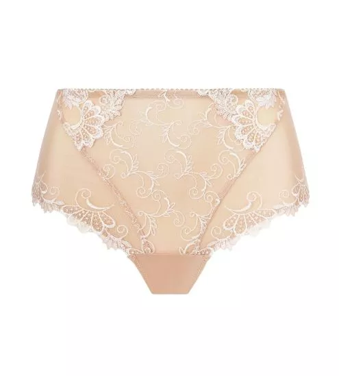 Slip taille haute Dressing Floral Ambre Nacre
