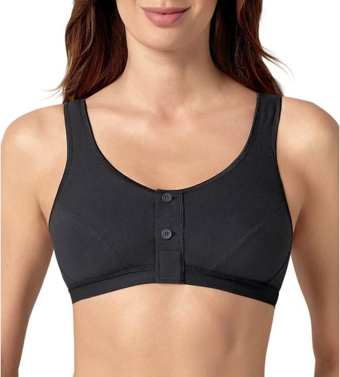 Soutien-gorge sans armatures postop NOIR