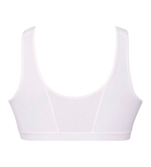 Soutien-gorge sans armatures postop BLANC