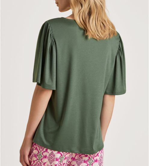 T shirt pour femme ample Favourites Healing Laurel Green