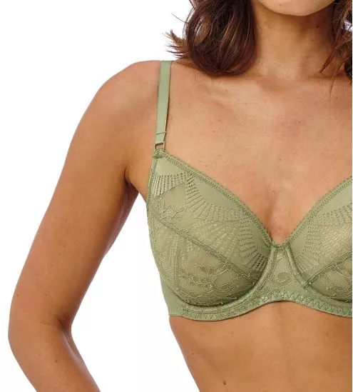 Soutien gorge avec armatures Sensu Lace Silk Green