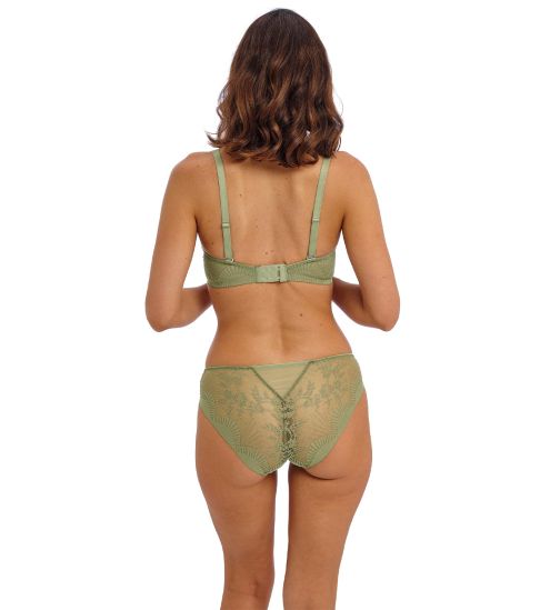 Slip brésilien Sensu Lace Silk Green