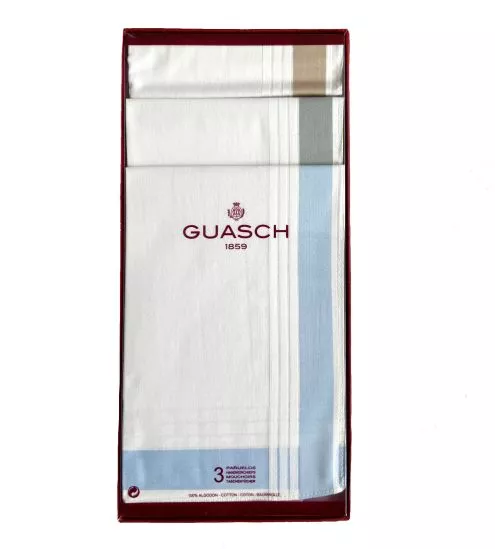 Lot de 3 mouchoirs pour homme