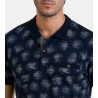 Polo manches courtes homme Bleu Marine