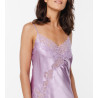 Nuisette en satin et dentelle Rio Lila
