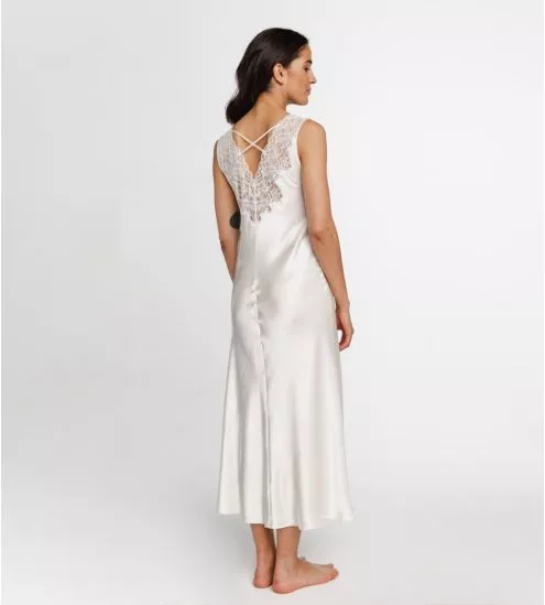 Long nautical satin and...