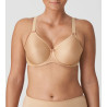 Soutien gorge à armatures Satin COGNAC