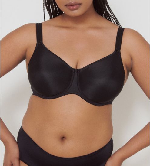 Soutien gorge à armatures Satin NOIR