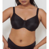 Soutien gorge à armatures Satin NOIR