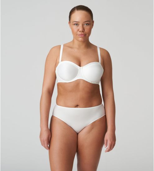 Soutien-gorge bandeau Satin Naturel