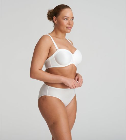 Soutien-gorge bandeau Satin Naturel