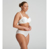 Soutien-gorge bandeau Satin Naturel