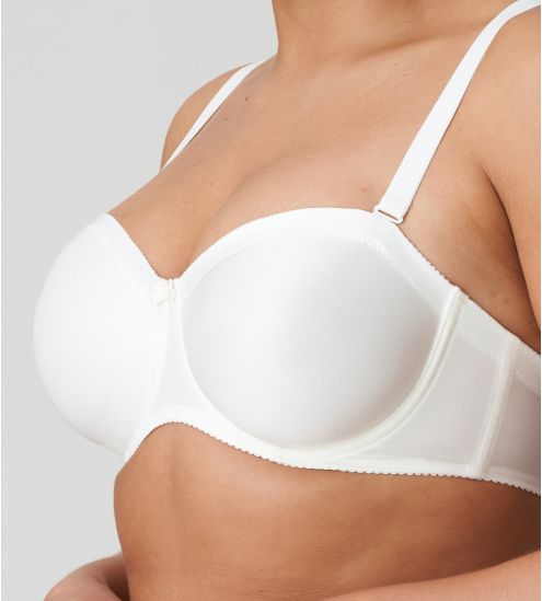 Soutien-gorge bandeau Satin Naturel