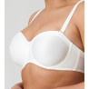 Soutien-gorge bandeau Satin Naturel