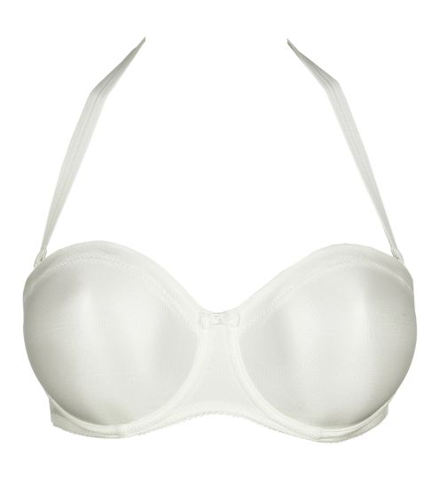 Soutien-gorge bandeau Satin Naturel