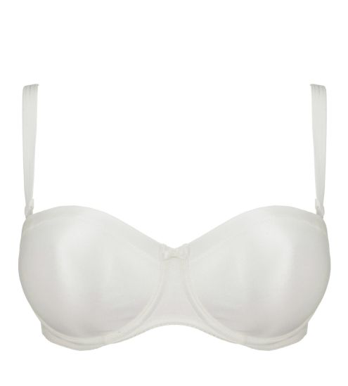 Soutien-gorge bandeau Satin Naturel