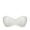 Soutien-gorge bandeau Satin Naturel