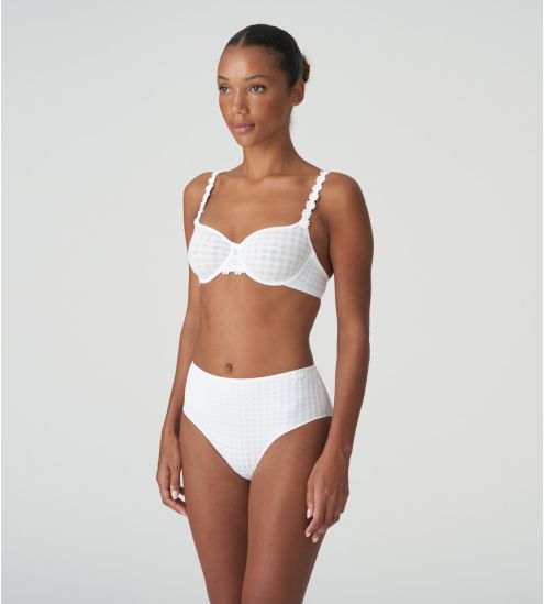 Slip taille haute Avero BLANC