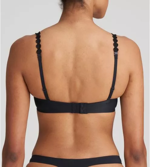Soutien gorge bandeau Tom Noir