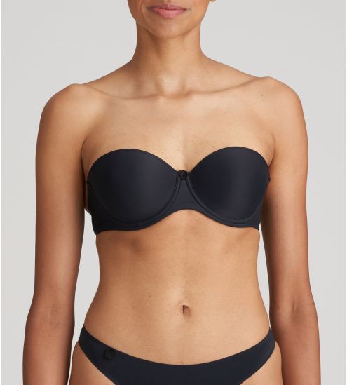 Soutien gorge bandeau Tom NOIR
