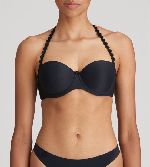 Soutien gorge bandeau Tom NOIR
