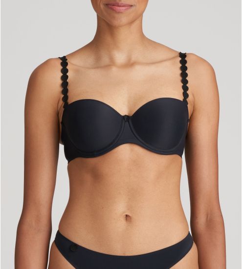 Soutien gorge bandeau Tom NOIR