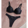 String sans coutures Tom Noir