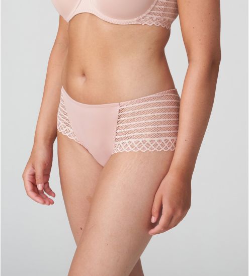 Shorty en dentelle East End Powder Rose