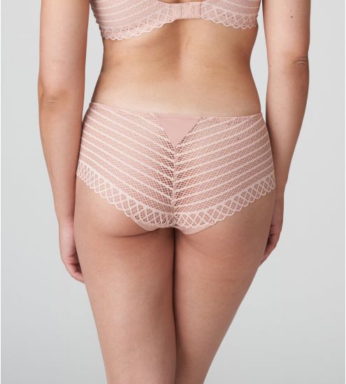 Shorty en dentelle East End Powder Rose