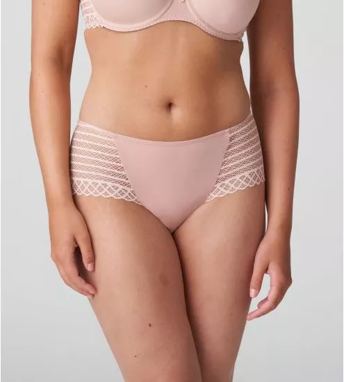 Shorty en dentelle East End Powder Rose
