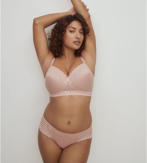 Soutien-gorge sans armature East End Powder Rose