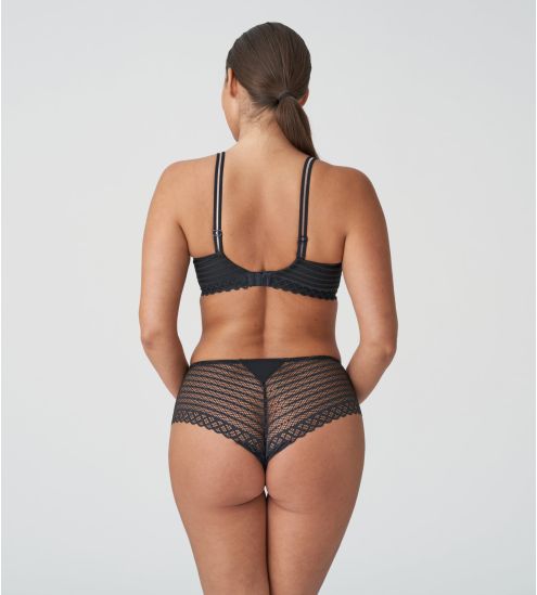 Shorty en dentelle East End Charcoal