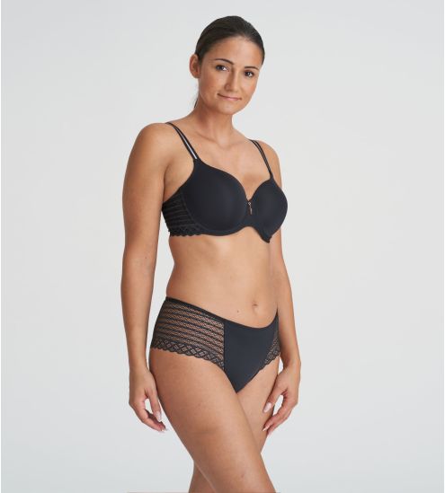 Shorty en dentelle East End Charcoal
