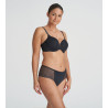 Shorty en dentelle East End Charcoal