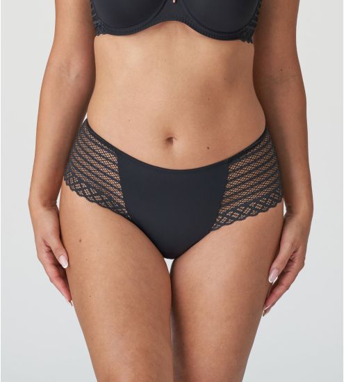 Shorty en dentelle East End Charcoal