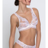 Soutien gorge Glam Sublime en Dentelle Blanc