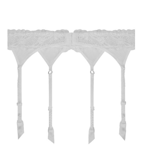 Porte jarretelle Sublime en Dentelle Blanc